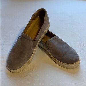 Naturalizer Men's Suede Loafers - Taupe